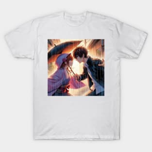 Manga couple T-Shirt